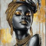 African wall art